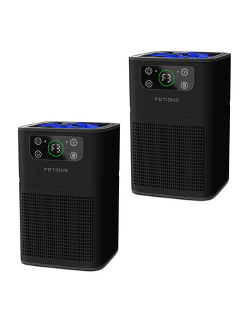 2-pack FETIONS luchtreinigers voor thuis – H13