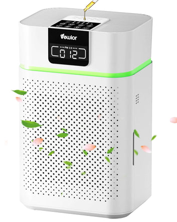 VEWIOR Luchtreiniger voor Grote Kamers – H13