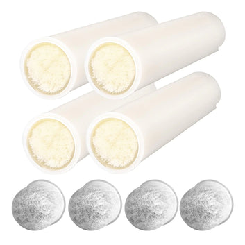 WS02 4-pack waterfilterrietje vervangende elementen